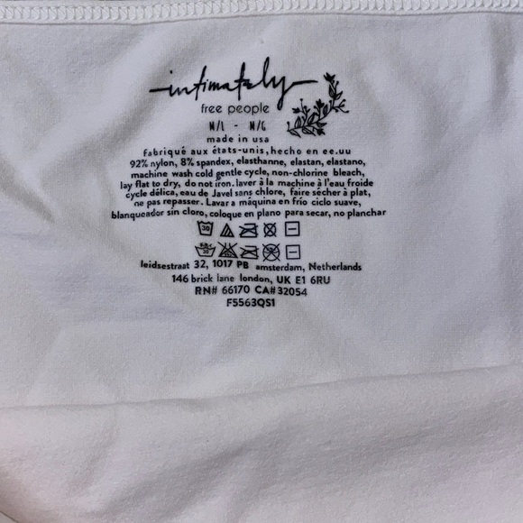 Free People Intimately Seamless Off-Shoulder Long Sleeve Top size M/L NEW Ballet - Picture 4 of 4